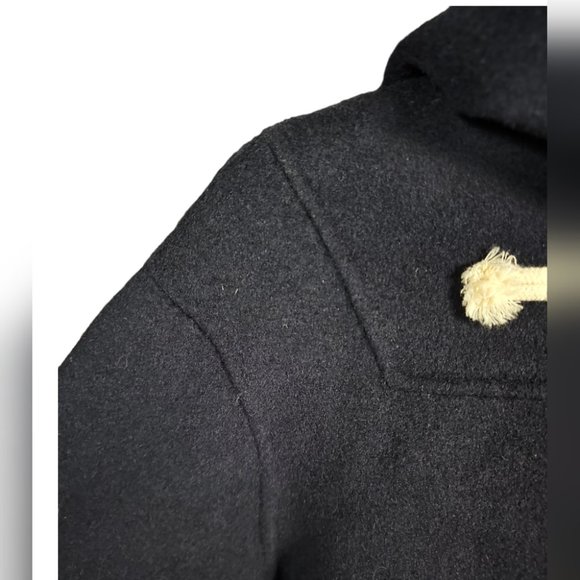 WEEKEND Max Mara PECCATI Cropped Virgin Wool hooded duffel coat Boxy Fit US4 - Picture 14 of 16